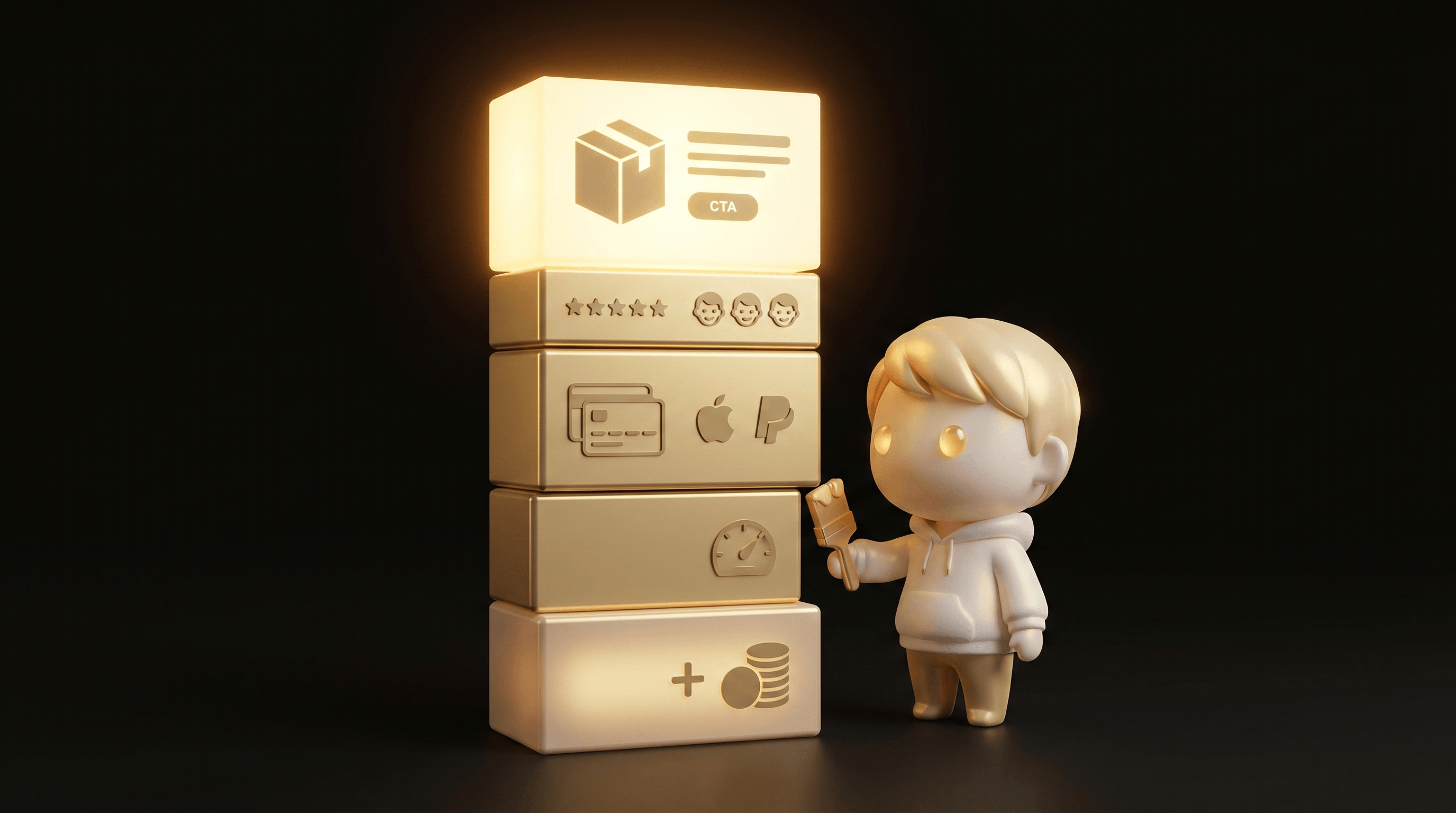 The dropshipping page rebuild move list in 2026: hero clarity, social proof above fold, checkout friction elimination, mobile load under 3 seconds, post-purchase upsell, rebuilt in order of impact