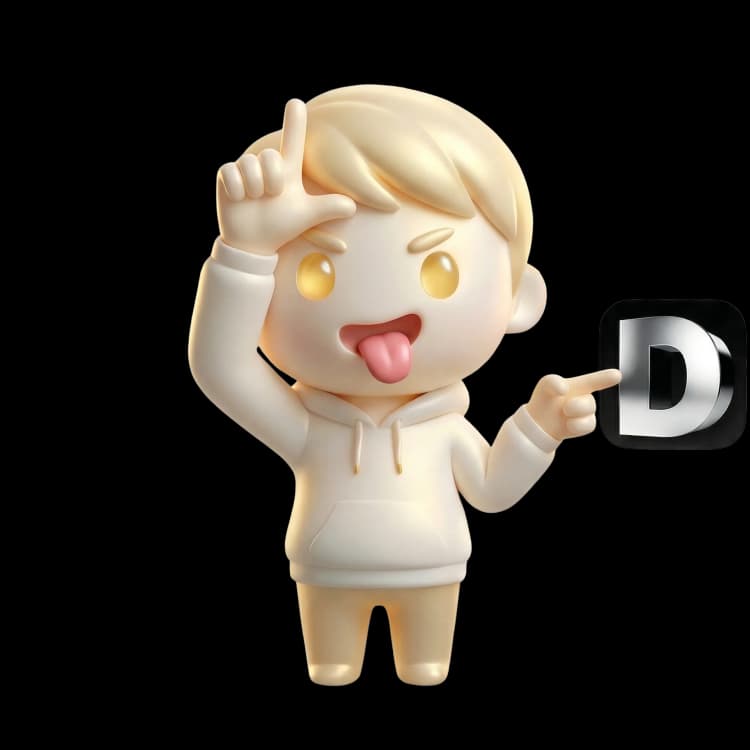 Godmode mascot kicking DropMagic