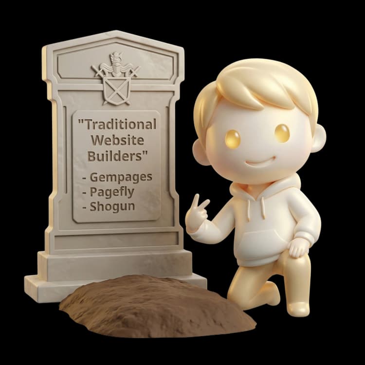 Godmode mascot kicking PageFly